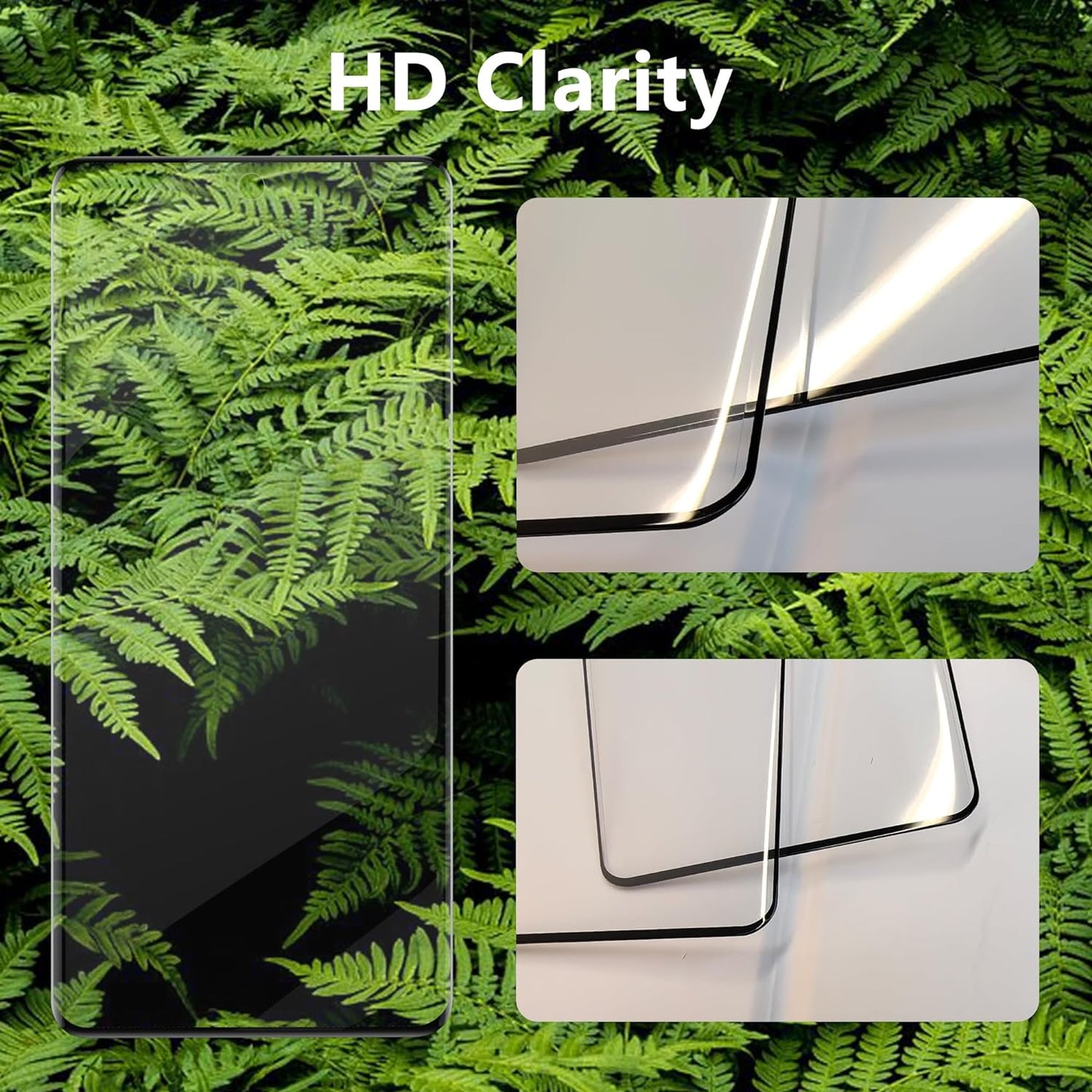 JZG For Motorola Edge 2023 Screen Protector, 2 Front Tempered Glass, High Clarity, Anti-Shatter, Bubble Free, Touch Sensitive, for Motorola Edge 2023 5G