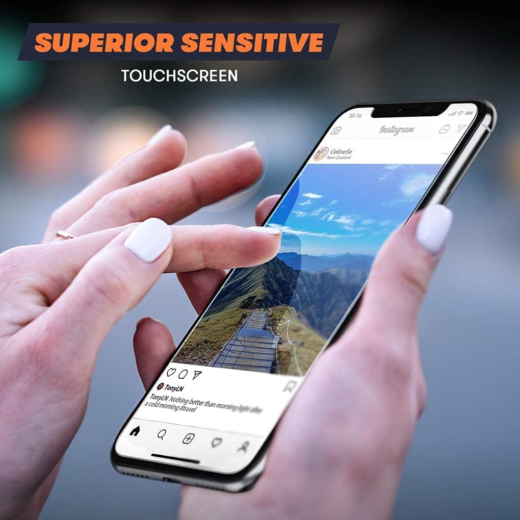 JZG Compatible with iPhone screen protector (iphone xs)