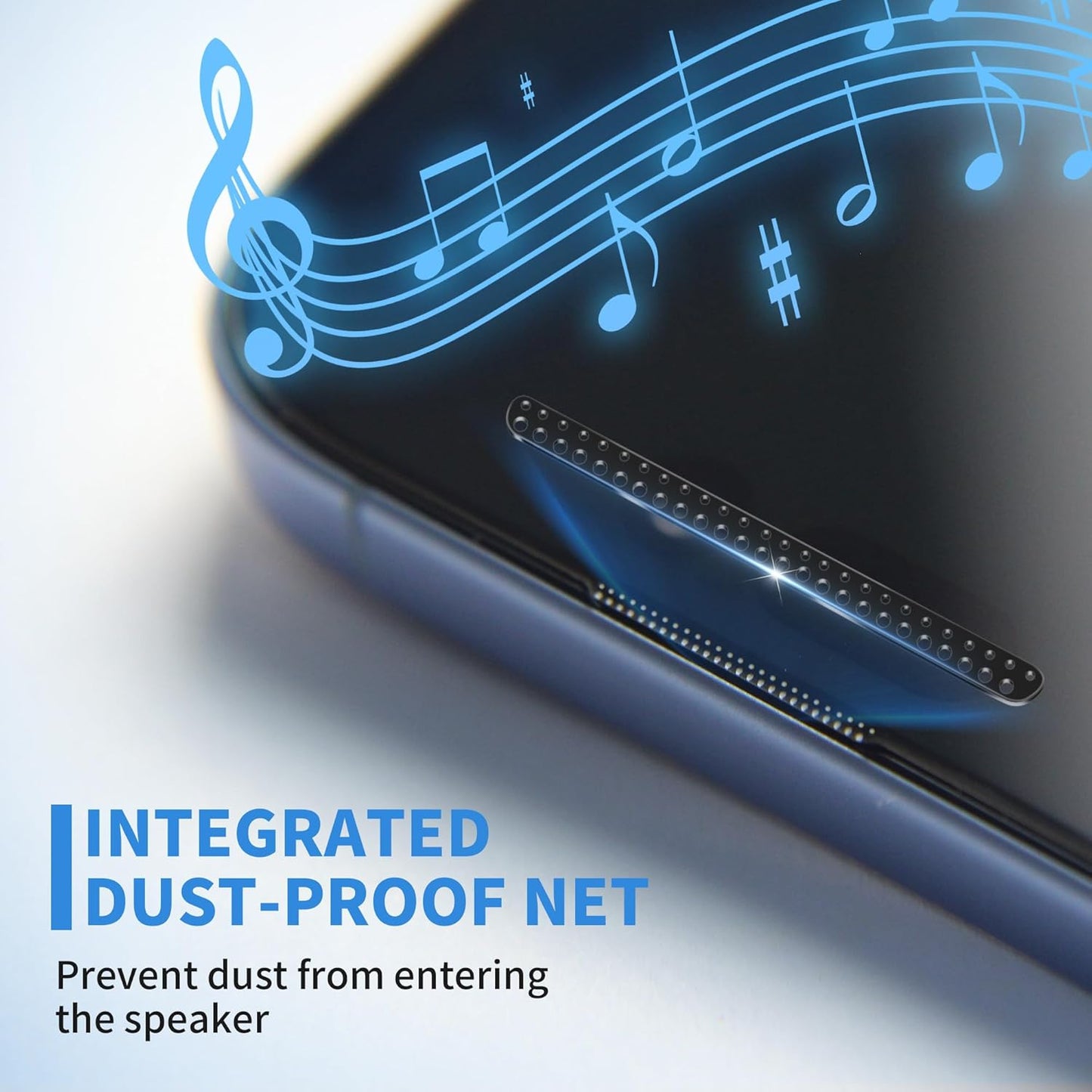 JZG for iPhone 17 Screen Protector 2 Pack 6.3 Inch, One Step Install, Auto Dust-Elimination, Bubble Free, HD Clear, 9H Tempered Glass